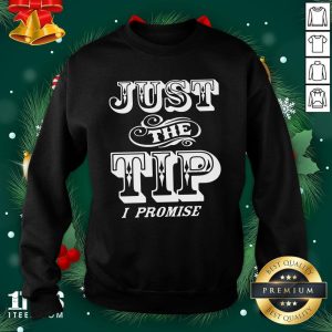 Beautiful Just The Tip I Promise Shirt