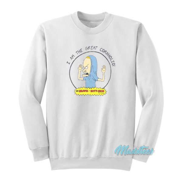 Beavis and Butt-Head Cornholio Circle Sweatshirt