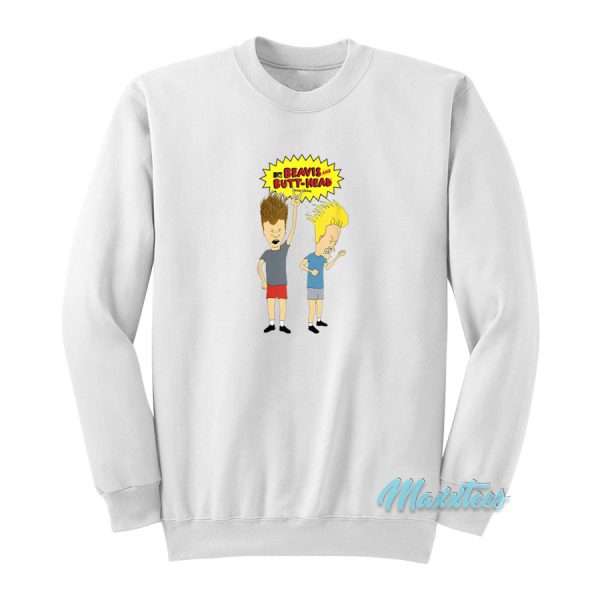 Beavis and Butt-Head Headbengin Sweatshirt