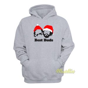 Best Buds Cheech and Chong Christmas Hoodie