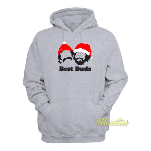 Best Buds Cheech and Chong Christmas Hoodie