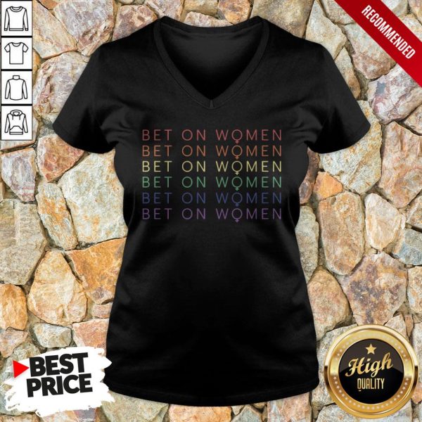 Bet On Women Vintage Retro Shirt