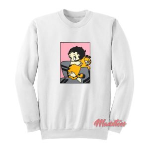 Betty Boop Garfield Sweatshirt