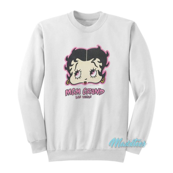 Betty Boop MGM Las Vegas Sweatshirt