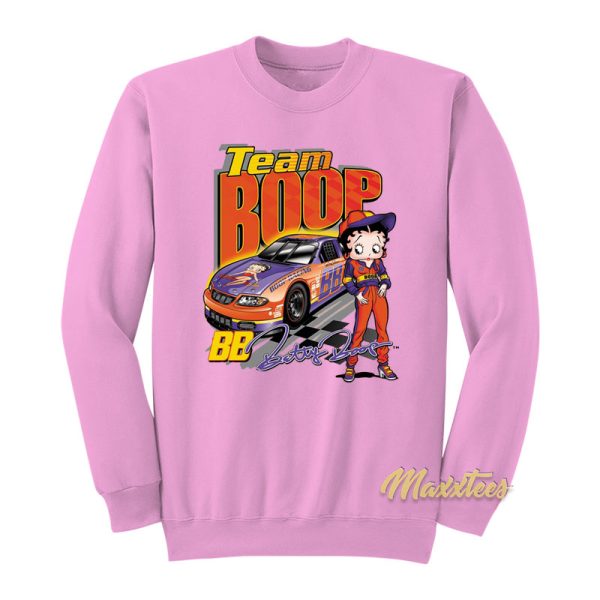 Betty Boop Nascar Sweatshirt