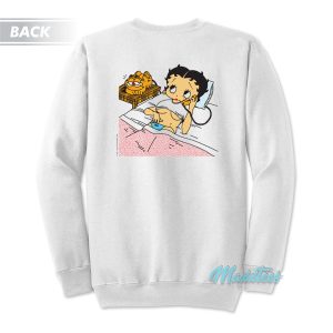 Betty Boop Take It Easy Phone Sweatshirt