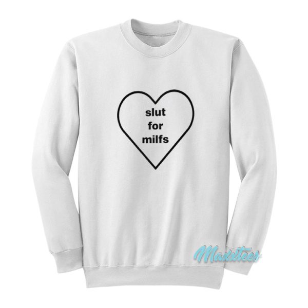 Billie Eilish Slut For Milf Sweatshirt