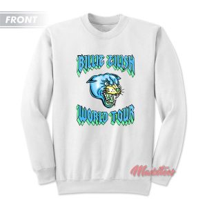 Billie Eilish World Tour 2019 Panther Sweatshirt 3