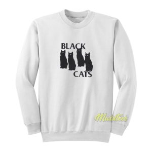 Black Cats Flag Sweatshirt