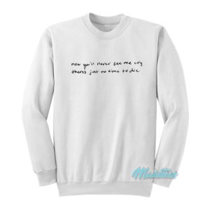 Black Top Big Billie Eilish Lyrics Sweatshirt