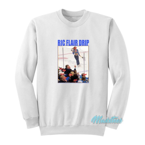 Brett Hull Ric Flair Drip Sweatshirt