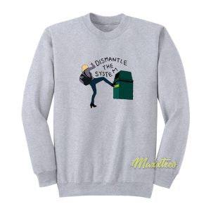 Britta Kicking A Greendale Trash Sweatshirt