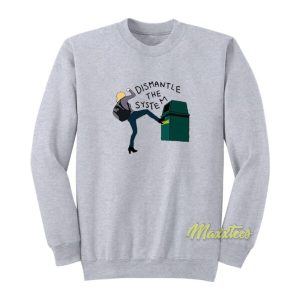 Britta Kicking A Greendale Trash Sweatshirt