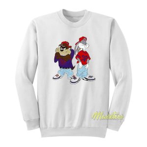 Bugs Bunny and Taz Mania Hip Hop Sweatshirt