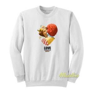 Burger King and Ronald McDonald Sweatshirt