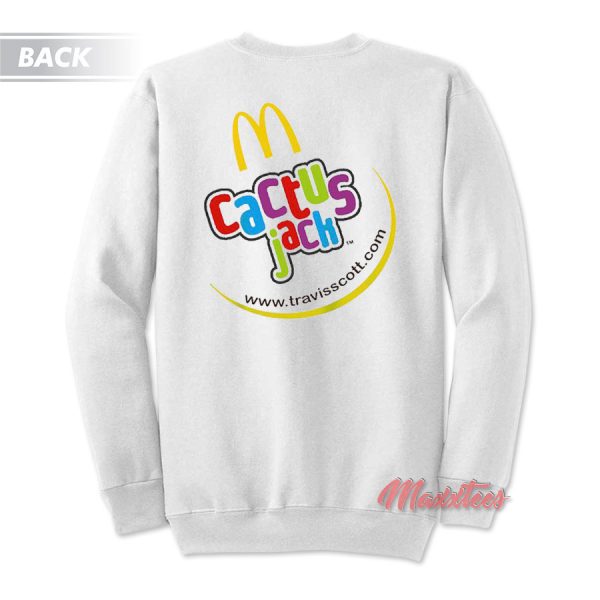 Cactus Jack McDonalds Smile Sweatshirt