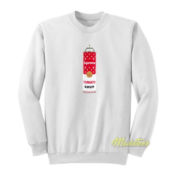 Campbell’s Tomato Soup Supreme Parody Sweatshirt