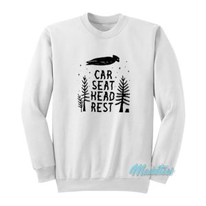 Car Seat Headrest Velvet Flocked Sweatshirt