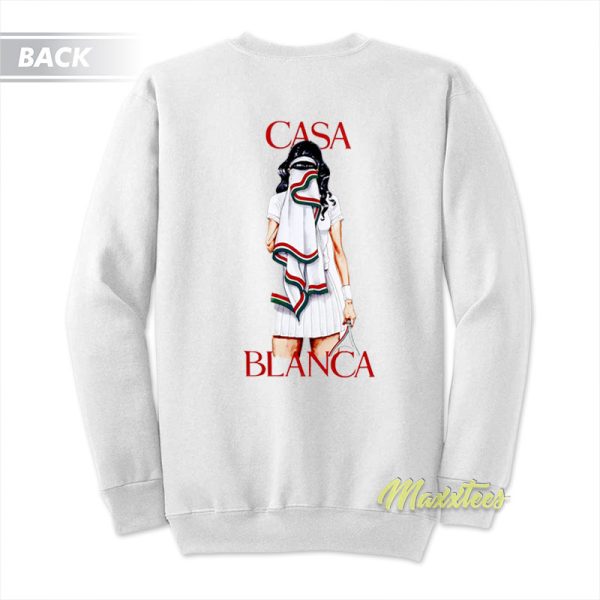 Casablanca Tennis Girl Sweatshirt