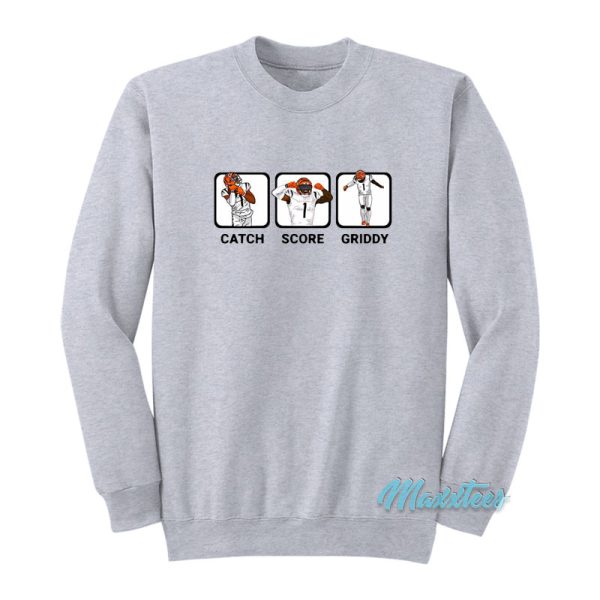 Catch Score Griddy Repeat Sweatshirt