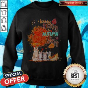 Cats Leaves Are Falling Autumn Is Calling Shirt 4