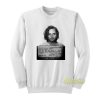 Charles Manson Mugshot Sweatshirt