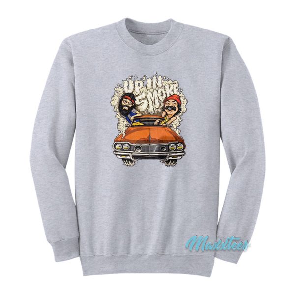 Cheech And Chong Up In Smoke Car Sweatshirt