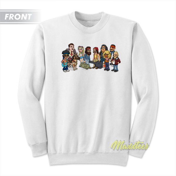 Cheech and Chong Bud Farm Sweatshirt