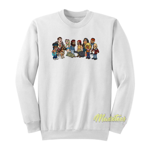 Cheech and Chong Bud Farm Sweatshirt Unisex