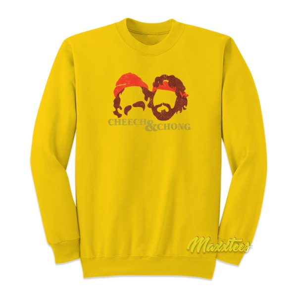 Cheech and Chong Silhouette Unisex Sweatshirt