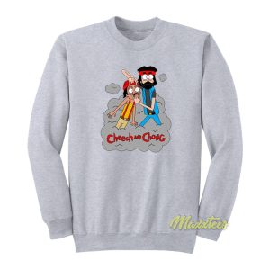 Cheech and Chong X Rick and Morty Sweatshirt