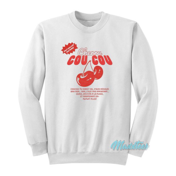 Cherry Cou Cou Sweatshirt