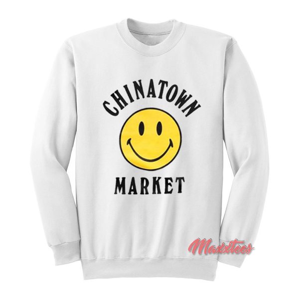 Chinatown Market Smiley Logo Sweatshirt