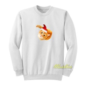 Christmas Cat Sweatshirt