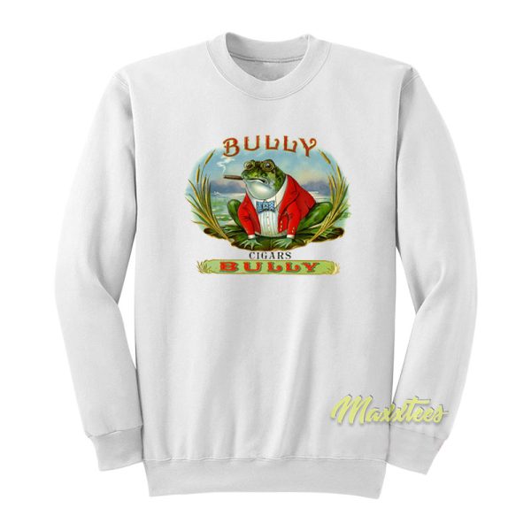 Cigar Bully Frog Sweatshirt