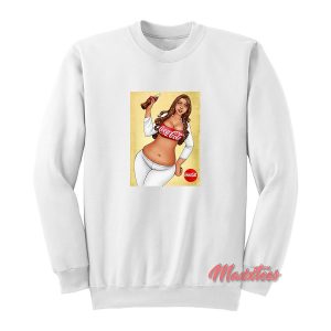 Coca Cola Bottle Body Shape Sweatshirt