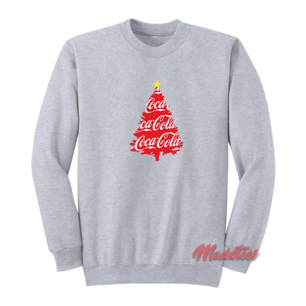 Coca Cola Christmas Tree Sweatshirt