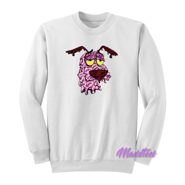 Courage The Cowardly Dog Sweatshirt