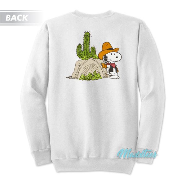 Cowboy Snoopy Sweatshirt