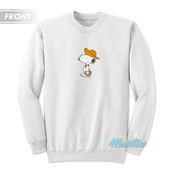 Cowboy Snoopy Sweatshirt