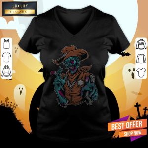 Cowboys Skull Day Of Dead Muertos Halloween Shirt 3