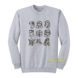 Critical Role The Mighty Nein Character Sweatshirt