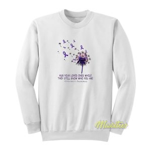 Dandelion Breast Cancer Hug Your Loved Sweatshirt