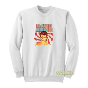 David Bowie Aladdin Sane Gold Sweatshirt