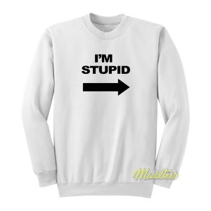 David’s I’m Stupid Sweatshirt