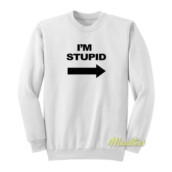 David’s I’m Stupid Sweatshirt