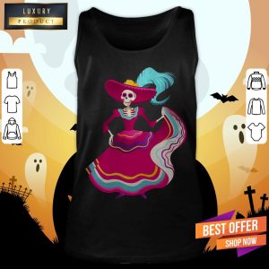 Day Of The Dead Women Skeleton Shirt 4