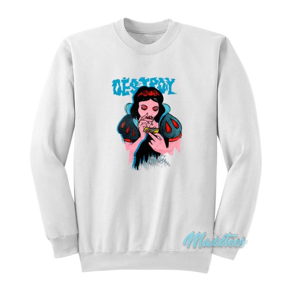 Destroy Snow White Cocaine Sweatshirt