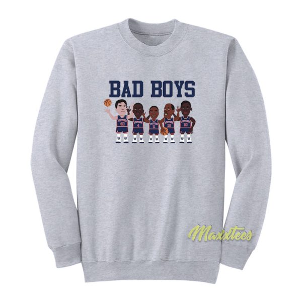 Detroit Bad Boys Pistons Sweatshirt