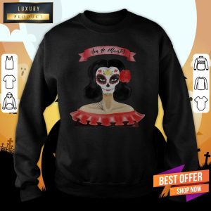 Dia De Muertos Day Of Dead Sugar Skull Girl Shirt 5